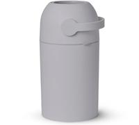 Magic Cubo de pañales para bebé, sistema patentado antiolor, utilizar cualquier bolsa de basura, palanca de una sola mano, 4 rollos de bolsas incluidas (hormigón)