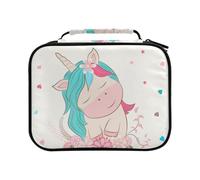 Magic Cute Unicorn - Estuche de lápices de colores de gran capacidad para lápices de colores, bolsa organizadora de marcadores, #01, Talla única, Encantador