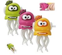Magic Dancing Jellyflish, Crawling Octopus Toy, Crazy Wiggly Wonder Smart Automatic Obstacle Sensor Toys, Clockwork Design Smart-Tentacle Robotic Pet Toy Indoor Interactive(3PCS)