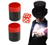 Magic Dice Trick - Cubo de cambio de puntuación clásica, divertido cubo mágico juguetes para arroyos, juego de trucos para hacer trucos, trucos de dados mágicos revelados Magic Dice Illusion Dice