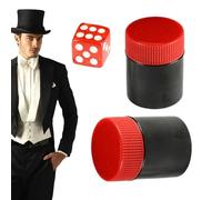 Magic Dice Trick Prop - Magic Stage Illusions Dice, Classic Cube Trick | Magic Tricks Magic Dice, Completo Magic Dice Trick Kit, Magic Game Dice Toy, Dice Magic Stage Illusion Requisiten Gimmic