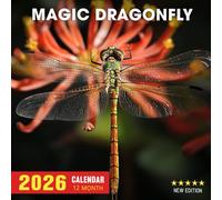Magic Dragonfly Calendar 2026: A year of shimmering winged wonders