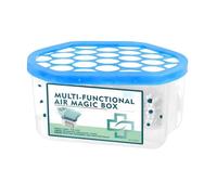 Magic Dust Removal Box - No se necesita electricidad, funcionamiento de bajo ruido, purificador multifunción, ambientador de día y noche | Fragancia para el hogar, para lavadero en el estante de baño
