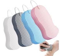 Magic Exfoliating Bath Sponge, 3D Super Soft Exfoliate Body Scrubber,Removes Dead Skin and Impurities from Body-Skin Friendly and Reusable