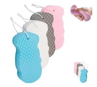 Magic Exfoliating Bath Sponge, 3D Super Soft Exfoliating Bath Sponge Resuable, Dead Skin Remover for Body, Skin Friendly and Reusable for Adults Children (4PCS)