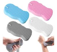 Magic Exfoliating Bath Sponge,Esponja De BañO Exfoliante SúPer Suave,EliminacióN De Piel Muerta,Removedor De Piel Muerta Para El Cuerpo,Amigable Con La Piel Y Reutilizable (G+B+R+A)