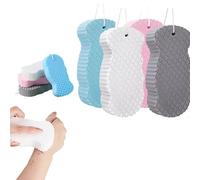 Magic Exfoliating Bath Sponge, Spirittion Magic Super Soft Exfoliating Bath Sponge, Dead Skin Remover for Body, Friendly Reusable for Home (4pcs)