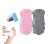 Magic Exfoliating Bath Sponge, Spirittion Magic Super Soft Exfoliating Bath Sponge, Dead Skin Remover for Body, Friendly Reusable for Home (2pcs d)