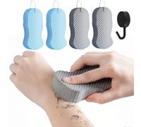 Magic Exfoliating Bath Sponge Super Soft, Exfoliating Sponges for Body, ExfoliatingBody Scrubber Sponge, Removes Dead Skin and Impurities from Body (#5)