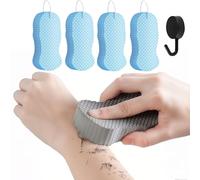 Magic Exfoliating Bath Sponge Super Soft, Exfoliating Sponges for Body, ExfoliatingBody Scrubber Sponge, Removes Dead Skin and Impurities from Body (#2)