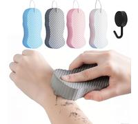 Magic Exfoliating Bath Sponge Super Soft, Exfoliating Sponges for Body, ExfoliatingBody Scrubber Sponge, Removes Dead Skin and Impurities from Body (#11)