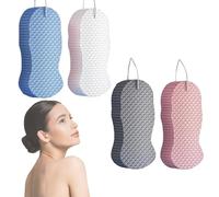 Magic Exfoliating Bath Sponge, Super Soft Magic Exfoliating Sponge for All Skin Types, Reusable Exfoliating Bath Sponge for Face & Body (/ABCD/)