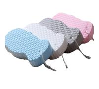 Magic Exfoliating Sponge, Magic Exfoliating Bath Sponge, 3d Super Soft Bath Shower Sponge For Body Removes Dead Skin (2 PCS gray)