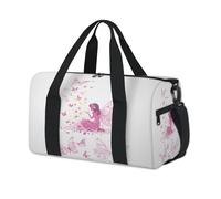 Magic Fairy Butterfly - Bolsas de lona deportivas para niños, niñas, mujeres, hombres, durante la noche, fin de semana, bolsa de viaje, gimnasio, casual