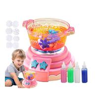 Magic fary Waters Gel Kit - Juego de gels colorido 3D, sets de creación de de fantasía, juguete de de aguas artísticas con moldes de forma animal | Kit de manualidades de artes de bricolaje p