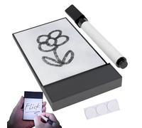 Magic Flick Pad ABS - 4.13x2.36 Pulgadas Reutilizables, Tablero De Dibujo De Trucos, Al Instante Cambiando El Bloc De Imágenes, El Accesorio Mágico Interactivo para Bromas, Diversión De Parejas,