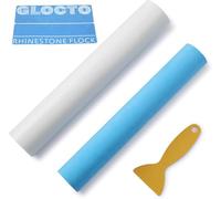 Magic Flock Plus - Plantilla de diamantes de imitación para termoadhesivos aplicables a máquinas de corte Cameo y Cricut (12 x 1 yarda)