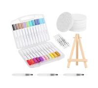Magic Foam Texture Paper, Textured Paint Paper Painting Kit, 6.69x3.94x1.97 pulgadas, Sensory Craft Supplies, Interactive 3D Arts Pad for Kids Home School Activities, Art Projects
