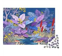 Magic Forest Senior Puzzles 1000 Piezas Reciclado Colorful Foliage Puzzles Puzzle Juego Accesorios Familiar Gaming Time Educativo Juego Challenge Gift 70x50cm/1000piezas