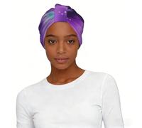 Magic Galaxy Sky - Pañuelo elástico para la cabeza, ligero, transpirable, para vacaciones, para mujer