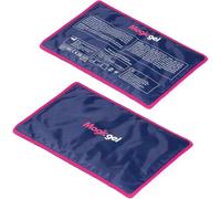 Magic Gel Bolsa de Gel Frio o Calor para Lesiones - 30x20cm - Faja para Congelador o Microondas - Alivia Dolores de Rodilla, Pierna, Brazos, Fisioterapia y Más - 2 Pack