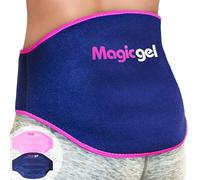 Magic Gel Bolsa de Gel Frio o Calor para Lesiones Lumbares - 2uds - Faja para Congelador o Microondas - Ayuda a Aliviar Dolores de Espalda, Lumbares, Nervio Ciático y Más
