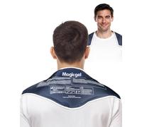 Magic Gel Bolsa de gel frío para cuello y cervicales. Uso como compresa de gel reutilizable en lesiones y molestias. Para hinchazón, alivio del dolor, fisioterapia y dolores de cabeza - Gris