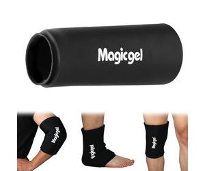Magic Gel Bolsa de Hielo Para Rodilla y Codo - Mediana, 1 Unidad, Terapia Caliente y fría Reutilizable, Alivia dolor e Inflamación, Recuperación Activa con Ajuste Seguro Para Adultos