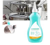Magic Gel Cleaner for Pots and Pans, Gel Cleaner for Pot Bottom, Household Black Pot Bottom Stainless Steel Remover Kitchen Cleaner-Supplies Heavy Oil Stains Burnt Stains (1 PCS)