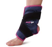 Magic Gel Faja de hielo para tobillo - Paquetes flexibles para calor y frío - Paquetes de hielo para tobillos y talón - Faja de crioterapia para el pie - Alternativa a los calcetines de hielo