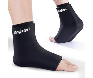 Magic Gel Paquete de hielo para pies y tobillos con envoltura profesional - Terapia de compresión y frío - Reduce la hinchazón y la inflamación