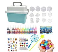 Magic Gel Water Pets 12 moldes criatura marina DIY Aqua Conjunto de ar | Kit de bricolaje de gel de agua mágico para niños y niñas, aula, preescolar, cumpleaños