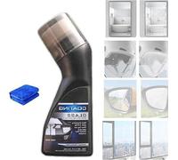 Magic Gem Coating Glass,Micro-Molecular Anti-Fog Coating Agent Wiper,Magic Gem Anti-Fog Coating,Anti Fog For Car Windshield,For Car Windshield, Windows, Mirrors, Glasses, Swim Goggles (1 pcs)