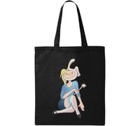 Magic Girl - Bolsa de algodón ecológico natural, color negro, Black, Talla única
