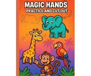 Magic Hands: Practice and Cut Out: First paint, then cut out.