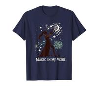 Magic In My Veins Celestial Witchy, diseño de Larping estético Camiseta
