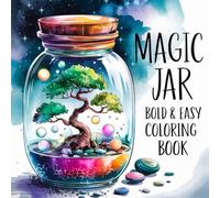 Magic Jar Bold & Easy Coloring Book
