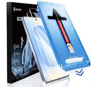 MAGIC JOHN 2 unidades para Samsung Galaxy S25/S24 para cristal templado (6,2 pulgadas), eliminación de polvo, dureza 9H, protector de pantalla ultra transparente, sin burbujas