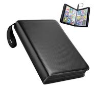 MAGIC JOHN Álbum de tarjetas coleccionables para tarjetas, 50 páginas, 900 tarjetas, capacidad para tarjetas, portatarjetas portátil, impermeable, colección de tarjetas, libro coleccionable, regalo