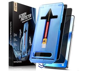 MAGIC JOHN Protector Pantalla de Privacidad para Samsung Galaxy S26 Plus, 2 Piezas, Antiespia Cristal Vidrio Templado 9H, Alineación Automática para Una Instalación Rápida, Sin Burbujas, Antiarañazos