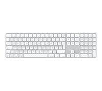 Magic Keyboard con Touch ID y teclado numérico plateado/blanco
