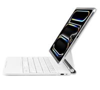 Magic Keyboard para iPad Pro de 13 Pulgadas (M4) 2024, Funda con Teclado Magnético Fácil de Ajustar con Gran Experiencia de Escritura, Trackpad Multitáctil Integrado, Retroiluminado