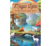 Magic Lake - Fantasie am See. Werde Teil der Geschichte. Das ultimative Kreativbuch. Kreative Reise ins Regenbogenland - Das Malbuch der besonderen Art. Lücken füllen und Träume malen.