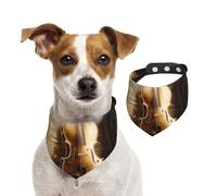 Magic Library - Bufanda para mascotas, bandanas para perros y primavera, verano, de algodón suave, accesorios ajustables para cachorros, niñas y niños pequeños, medianos y grandes