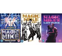 Magic Mile 1-3 DVD Collection - Magic Mike/Magic Mike XXL/Magic Mike - Last Dance DVD - Magic Mike Trilogy