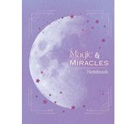 Magic & Miracles notebook - believe in magic.: A5 lined journal with moon & stars interior.
