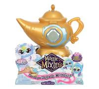 Magic Mixies - Lampara mágica de Color Azul, Juguete Interactivo, Juego de Magia con muñeco de un Genio Mixie, con Luces, Sonidos y Efectos de Niebla, para niños y niñas +5 años, Famosa (MGX09200)