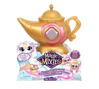 Magic Mixies Lámpara mágica de genio – Peluche interactivo Rosa 8 pulgadas, más de 60 sonidos