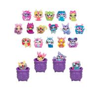 Magic Mixies Minis de la Serie Shimmerverse Magic Megapack, con 20 Mini-mixies, 4 minis Ocultos 4 minicalderas, 5 nuevos Equipos de Mini Mixies con Poderes mágicos Individuales