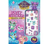 Magic Mixies Mixlings: Puffy Sticker Colouring Book (Moose)